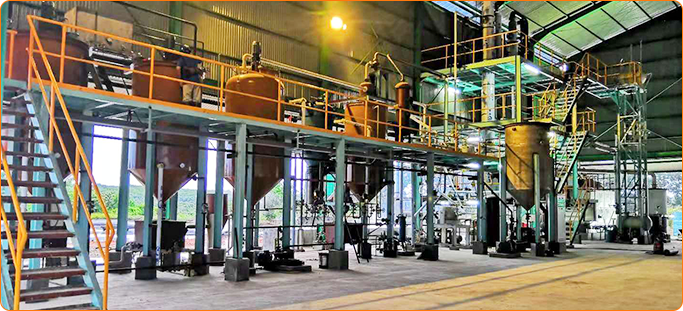 cooking oil factory machinery