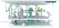 Oilseeds pre-process machine